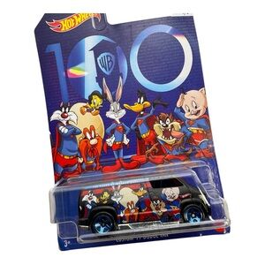 Hot Wheels Custom ’77 Dodge Van Looney Tunes DC Super Heroes 100 Years WB 2022